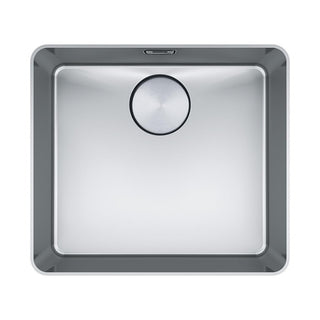 Franke Mythos MYX210-45FPC Single Bowl Sink - Includes Drainer, Rollamat & Remote Waste - MYX21045FPC