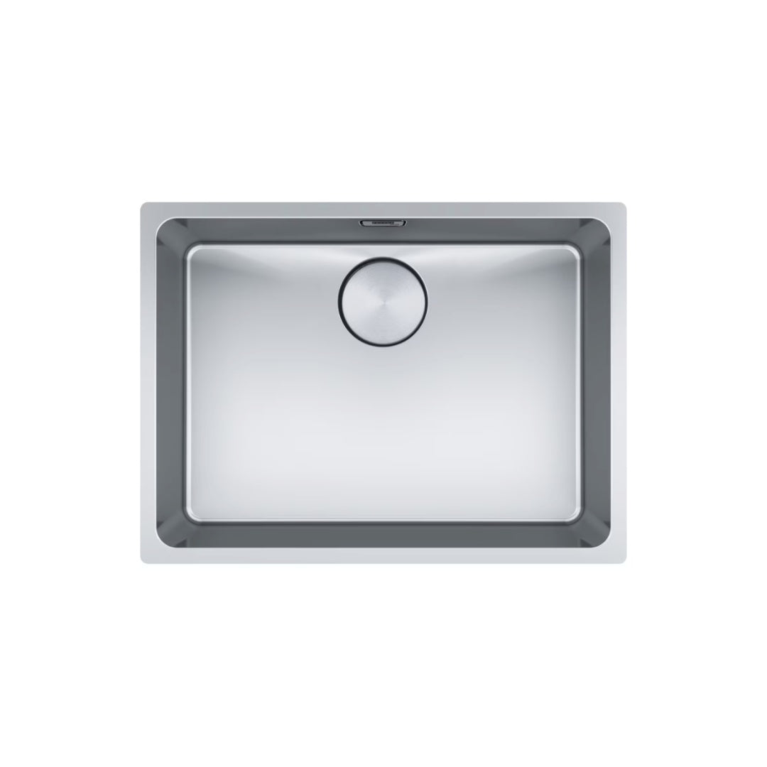 Franke Mythos Single Bowl Undermount Stainless Steel Sink - MYX110-55B - MYX11055B