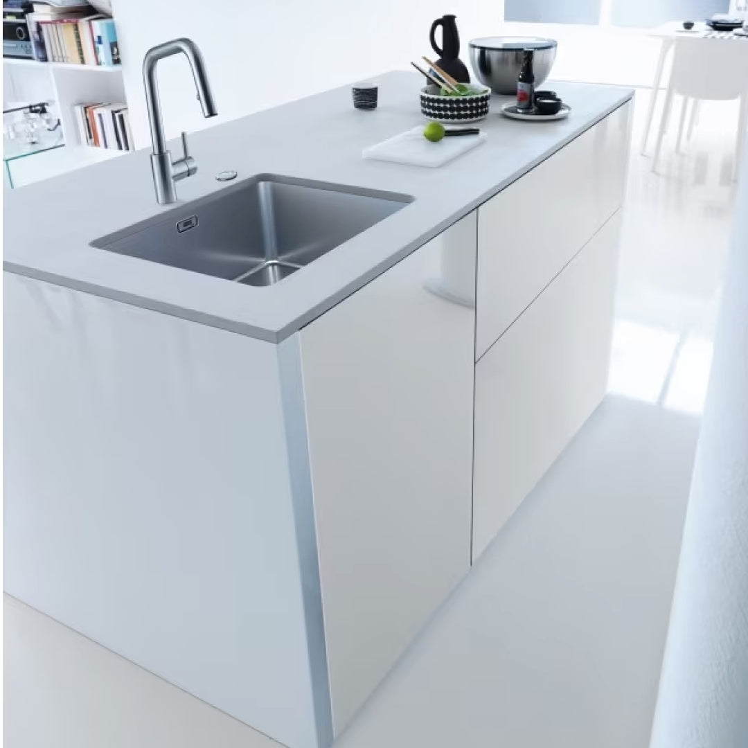 Franke Mythos Single Bowl Undermount Stainless Steel Sink - MYX110-55B - MYX11055B