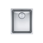 Franke Mythos MYX110-34FPC Single Bowl Undermount Sink - Includes Drainer, Rollamat & Remote Waste - MYX11034FPC