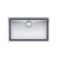 Franke Mythos MYX110-70FPC Single Bowl Undermount Sink - (Includes Extension Drainer, Rollamat & Remote Waste) - MYX11070FPC