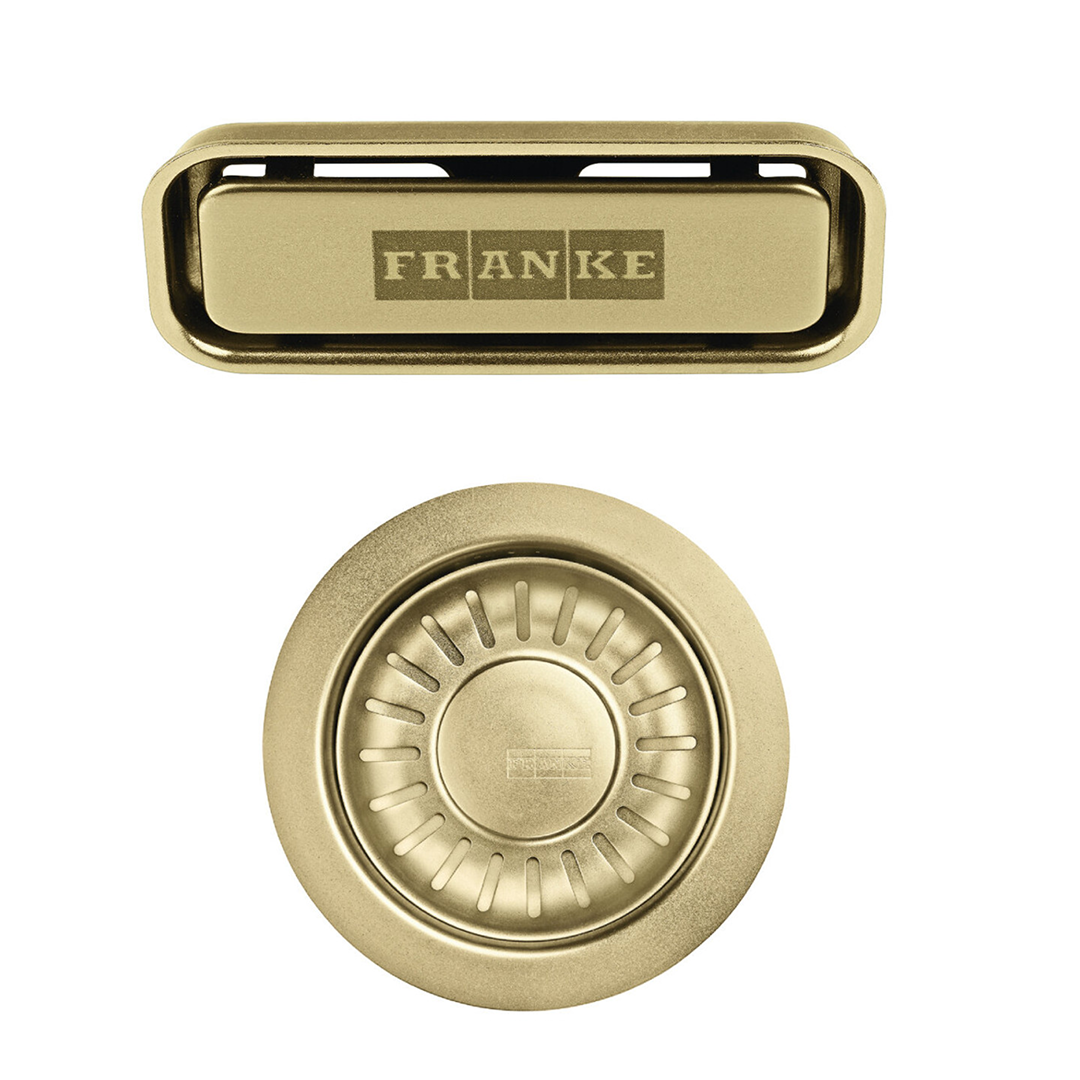 Franke Overflow & Waste Kit - WK033 - Gold - GD-OFK