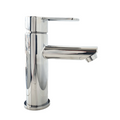 Gentec Zero Lead Single Lever Basin Mixer - Stainless Steel - GPR1000