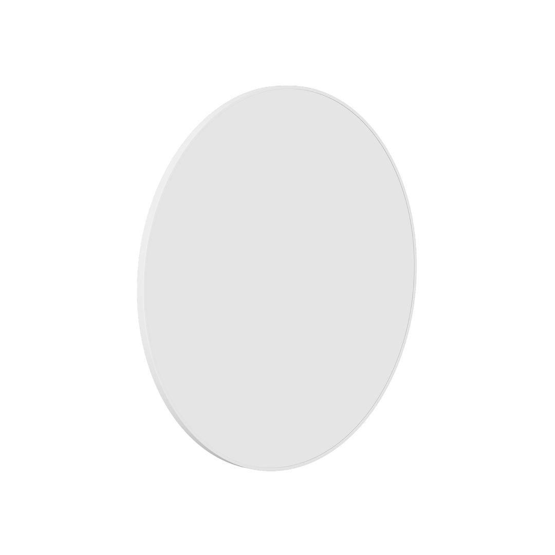 Thermogroup Ablaze Georgia Round White Framed Mirror - GR6060W