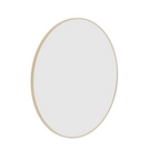 Thermogroup Ablaze Georgia Round Gold Framed Mirror - Includes Demister GR9090GD