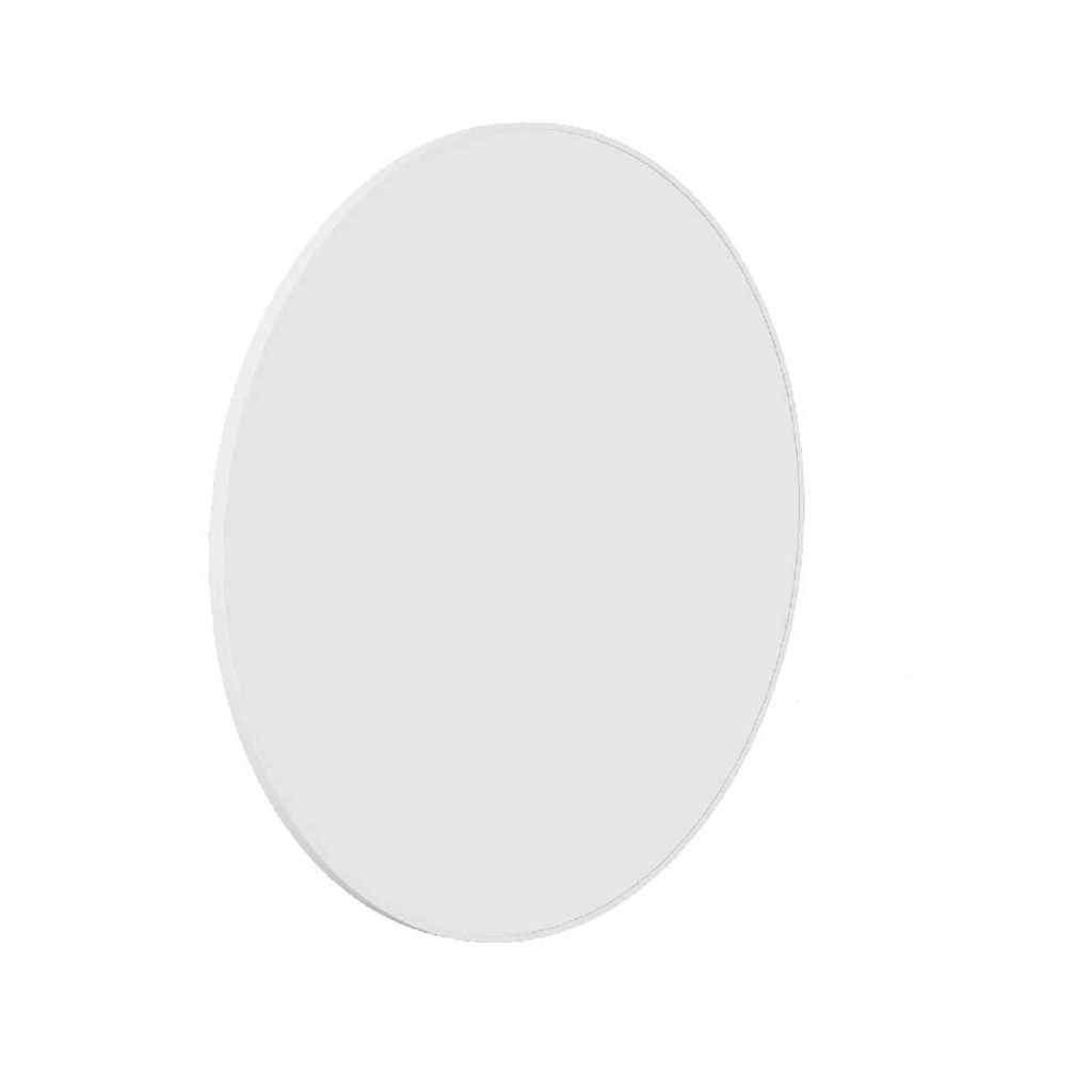 Thermogroup Ablaze Georgia Round White Framed Mirror - GR9090W