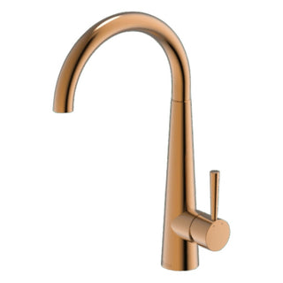 Gareth Ashton 304 Gooseneck Bar Sink Mixer - Artisan Copper - BTA014-CO