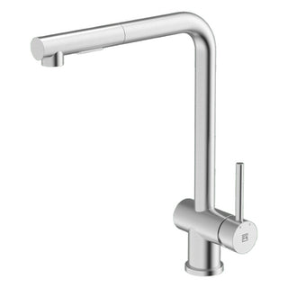 Gareth Ashton 304 Gooseneck Neck Kitchen Mixer with Pull Out – Brushed Stainless - KTA030-BR