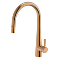 Gareth Ashton 304 Gooseneck Pull Out Kitchen Mixer with Dual Spray Function - Artisan Copper - KTA014-CO