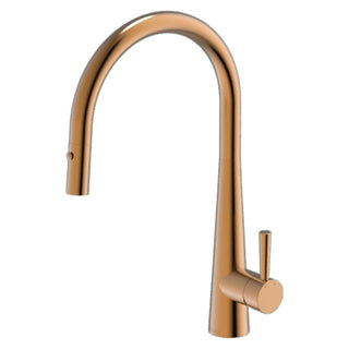 Gareth Ashton 304 Gooseneck Pull Out Kitchen Mixer with Dual Spray Function - Artisan Copper - KTA014-CO