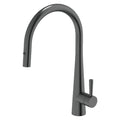 Gareth Ashton 304 Gooseneck Pull Out Kitchen Mixer with Dual Spray Function - Black Pearl - KTA014-BP