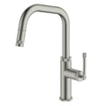Gareth Ashton Industrial Pull Out Kitchen Mixer - Brushed Nickel - 7K1-BN