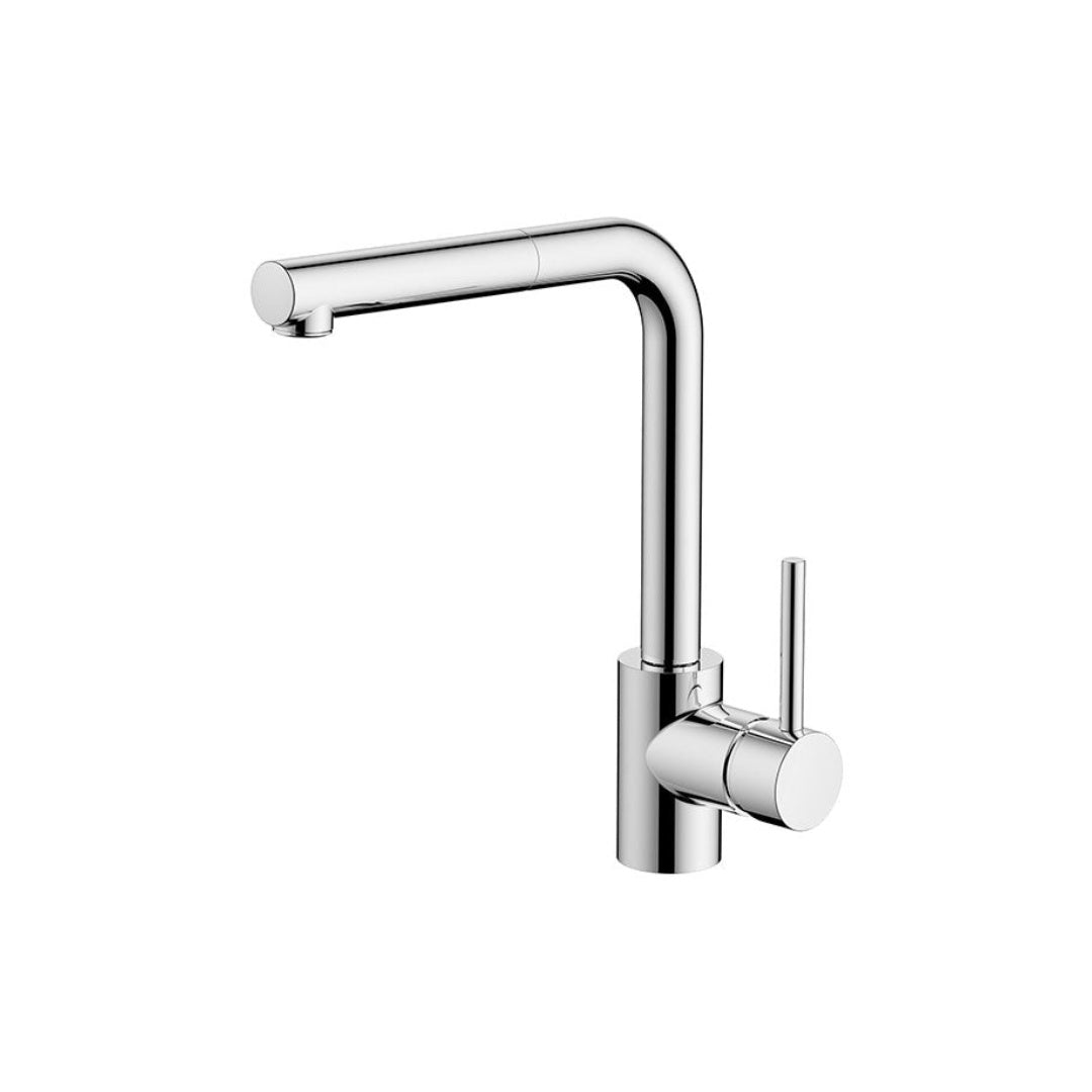 Gareth Ashton Lucia Sidelever Pull Out Mixer - Chrome - 3K6