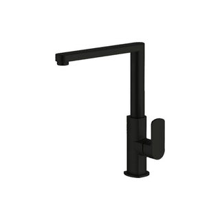 Gareth Ashton Madison Side Lever Kitchen Mixer - Black - 2K1-B
