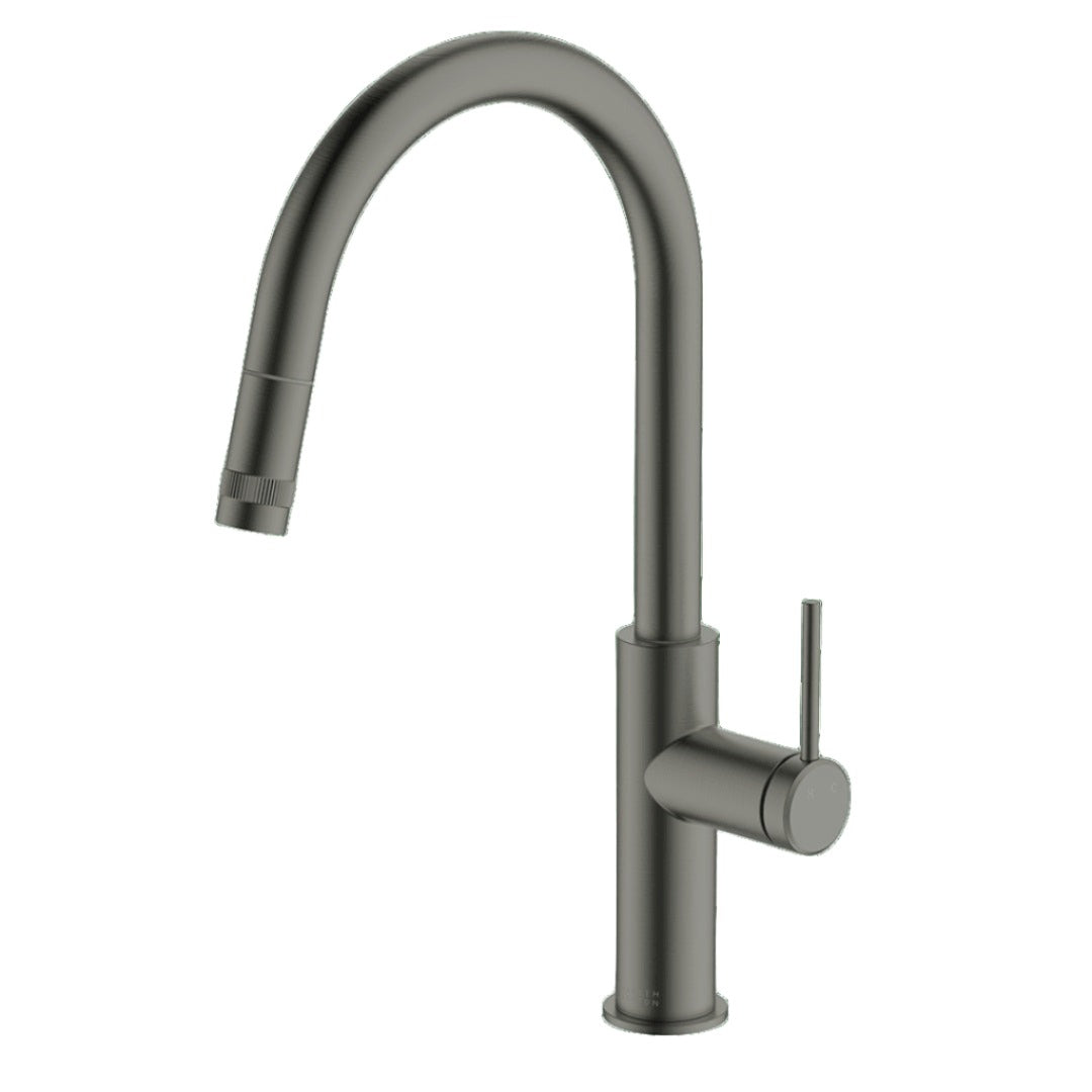 Gareth Ashton Poco Pull Out Kitchen Mixer - Gun Metal - 6K1-GM