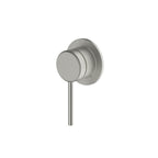 Gareth Ashton Poco Shower Wall Mixer - Brushed Nickel - 6SH-EXT-BN + 6SH-INT-BN