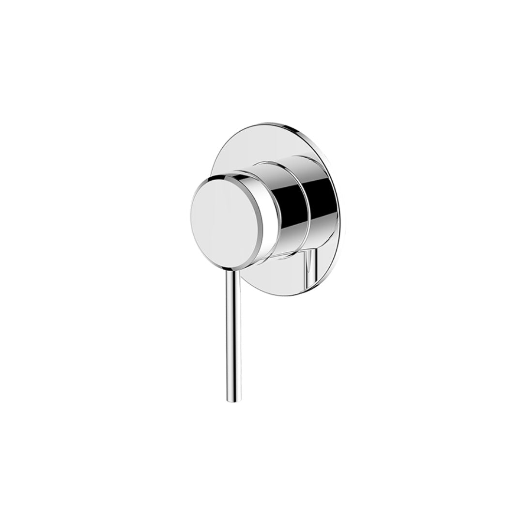 Gareth Ashton Poco Shower Wall Mixer - Chrome - 6SH-EXT + 6SH-INT