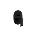 Gareth Ashton Stile Wall Diverter Mixer - Black - 800214B+300031B