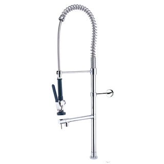 Gentec Jetflo Mixer Pre-Rinse Unit with Pot Filler - Chrome - JETF6000