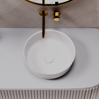 Pietra Georgia Above Counter Basin 360 x 130mm - White Matte - PB3021-WM