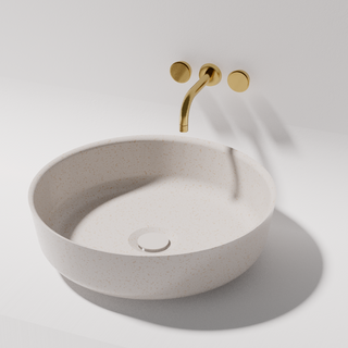 Pietra Georgia Above Counter Basin 360 x 130mm - White Matte - PB3021-WM