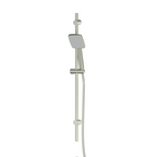 Greens Glide Syntra RainBoost Adjustable Rail Shower - Brushed Nickel - 64400BN