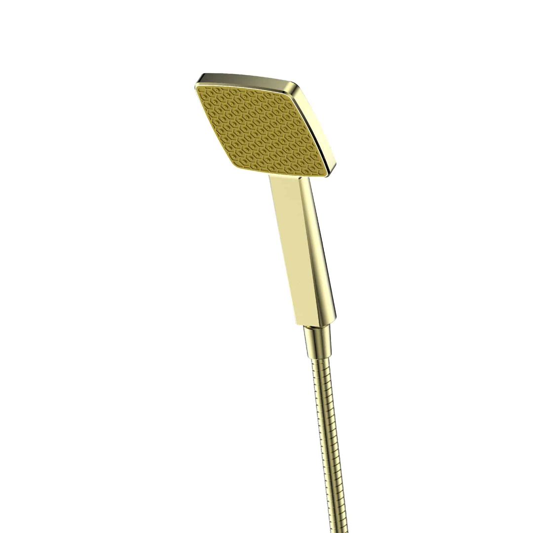 Greens Glide Syntra RainBoost Hand Shower - Brushed Brass - 90403589BB