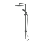 Greens Glide Syntra RainBoost Twin Rail Shower - Gun Metal - 21290GM