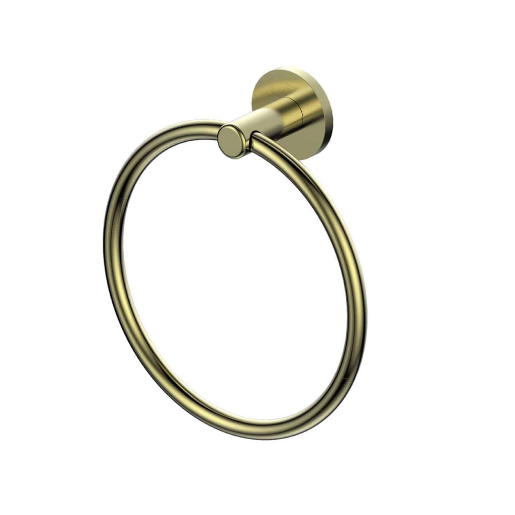 Greens Astro II Towel Ring - Brushed Brass - 681105BB