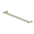 Greens Reason Double Towel Rail - Brushed Brass - 184156