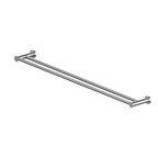 Greens Reason Double Towel Rail - Chrome - 184150
