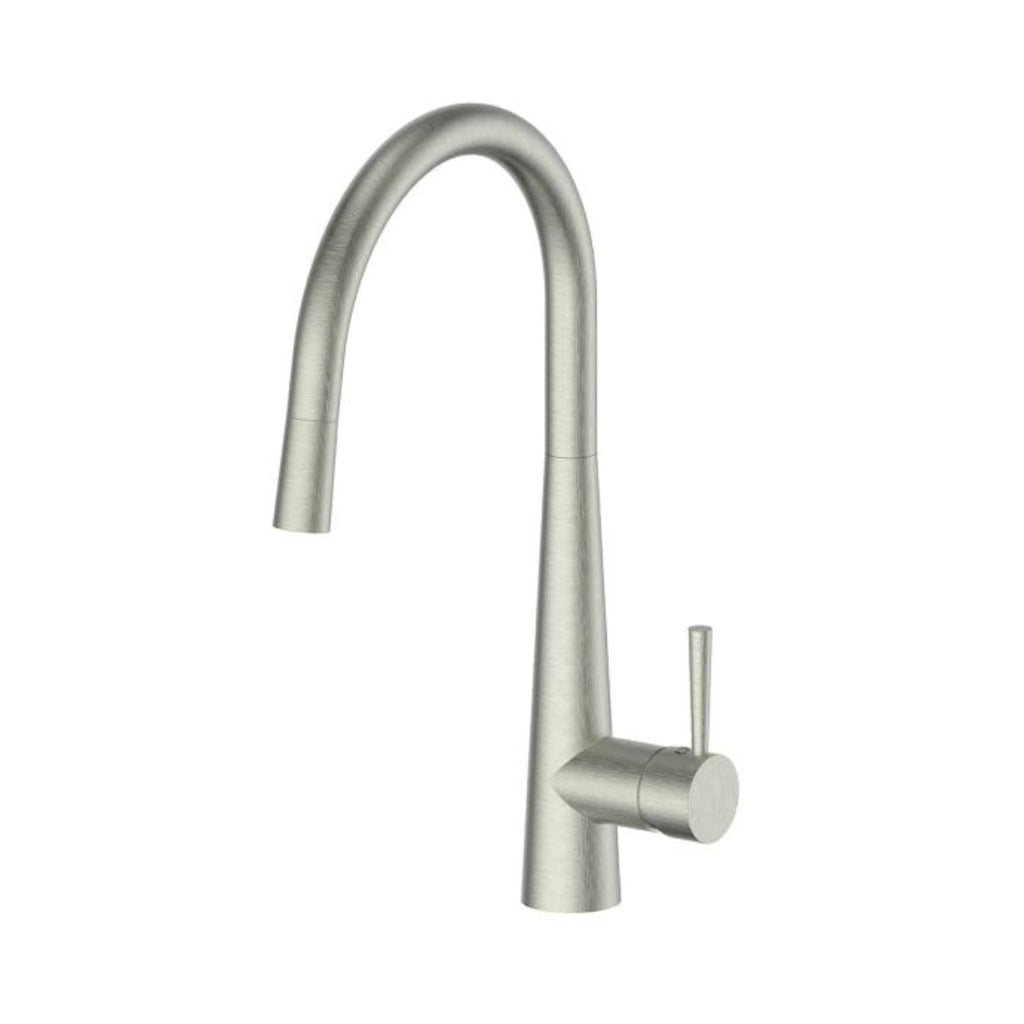 Greens Galiano Pull-Down Sink Mixer - Brushed Nickel - 17520311