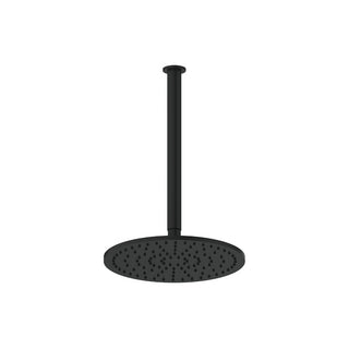 Greens Lavish Brass Ceiling Shower - Matte Black - 239101MB