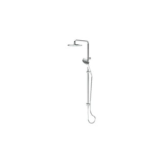 Greens Lavish Brass Twin Rail Shower System - Chrome - 239103CP
