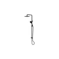 Greens Lavish Brass Twin Rail Shower System - Matte Black - 239103MB