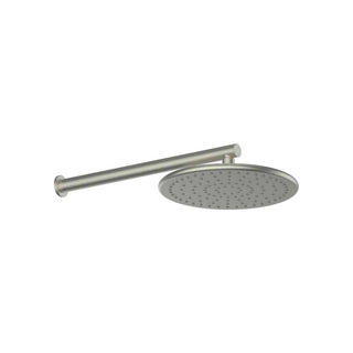 Greens Lavish Brass Wall Shower - Brushed Nickel - 239102BN