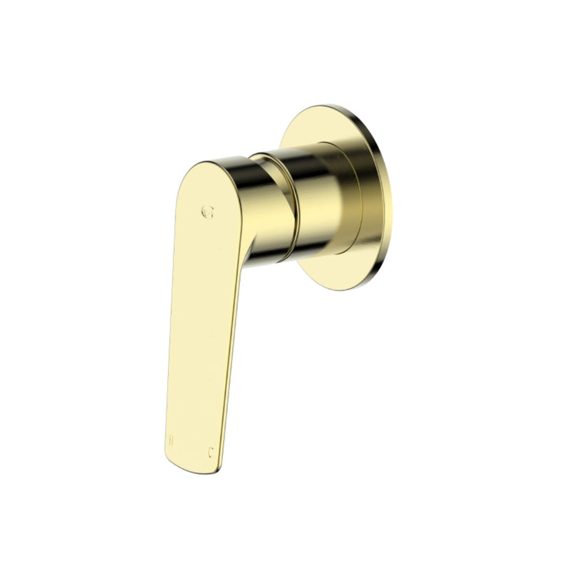 Greens Novi Shower Mixer - Brushed Brass