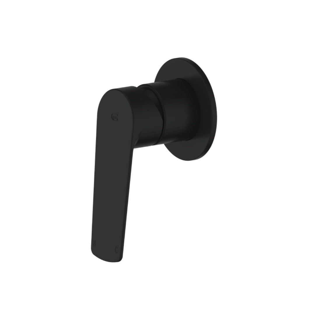 Greens Novi Shower Mixer Lead Free - Matte Black - LF24203580MB