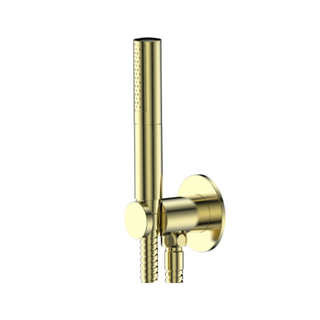 Greens Optima Plus AIrFlo Pin Hand Shower - Brushed Brass - 2370040BB