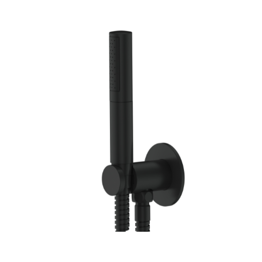 Greens Optima Plus AIrFlo Pin Hand Shower - Matte Black - 2370040MB
