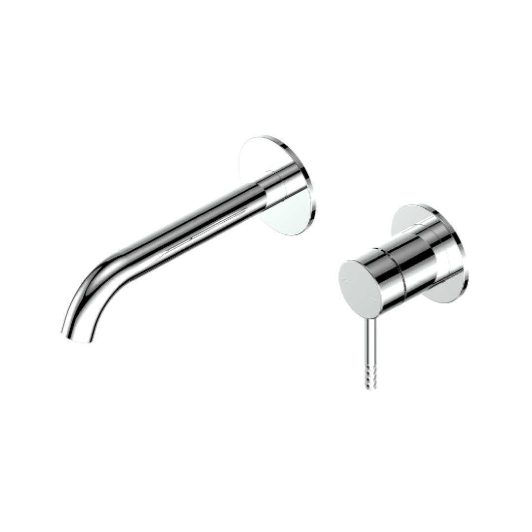 Greens Optima Plus Wall Basin Mixer Includes In-Wall Body - LF Chrome - LF23703520CP