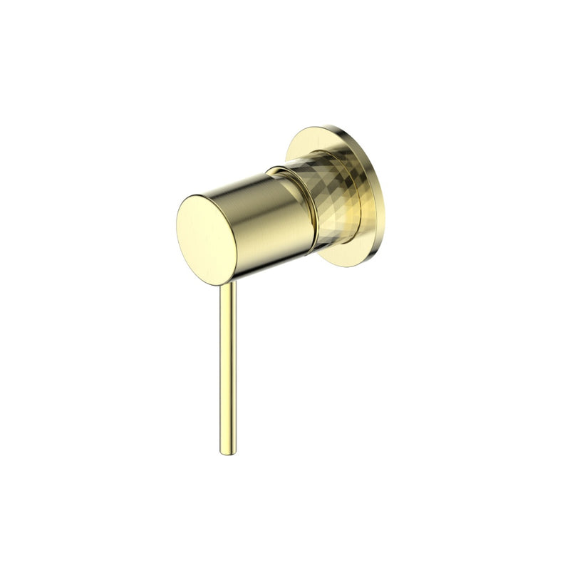 Greens Reflect Shower Mixer Includes Body - Brushed Brass