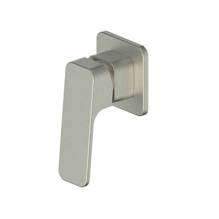 Greens Swept Shower Mixer Includes Body - Brushed Nickel - 1860250BN + LF9514860