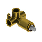 Greens Swept Shower Mixer Includes Body - Gun Metal - 1860250GM + LF9514860