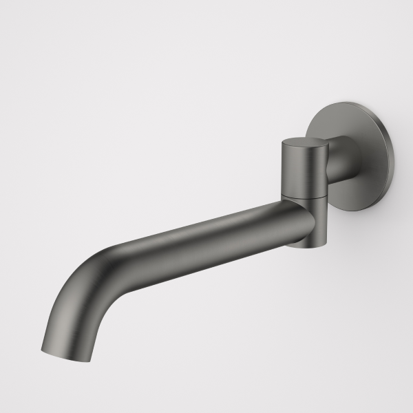 Caroma Liano II 220mm Bath Swivel Spout - Gun Metal - 96376GM