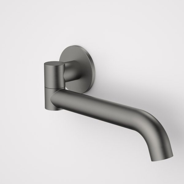 Caroma Liano II 220mm Bath Swivel Spout - Gun Metal - 96376GM