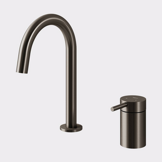 Argent Grace 2.0 Hob Basin Mixer Set (Includes Rough-In Body) - LF Gun Metal - H166390 + M092400