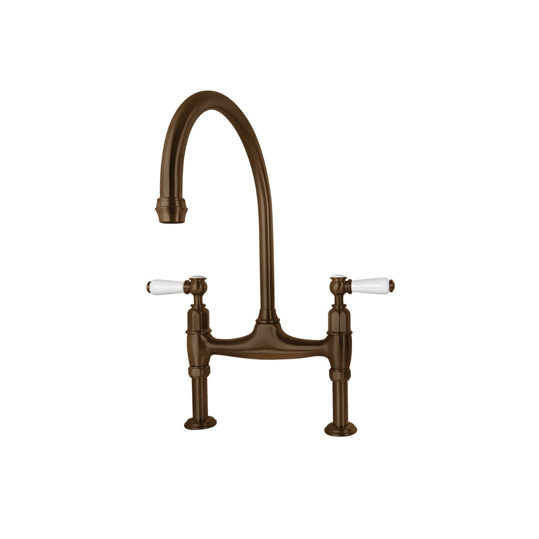 Shaws by Perrin & Rowe Pendleton Kitchen Tap - English Bronze - AUSH.4193EBWPC/H1