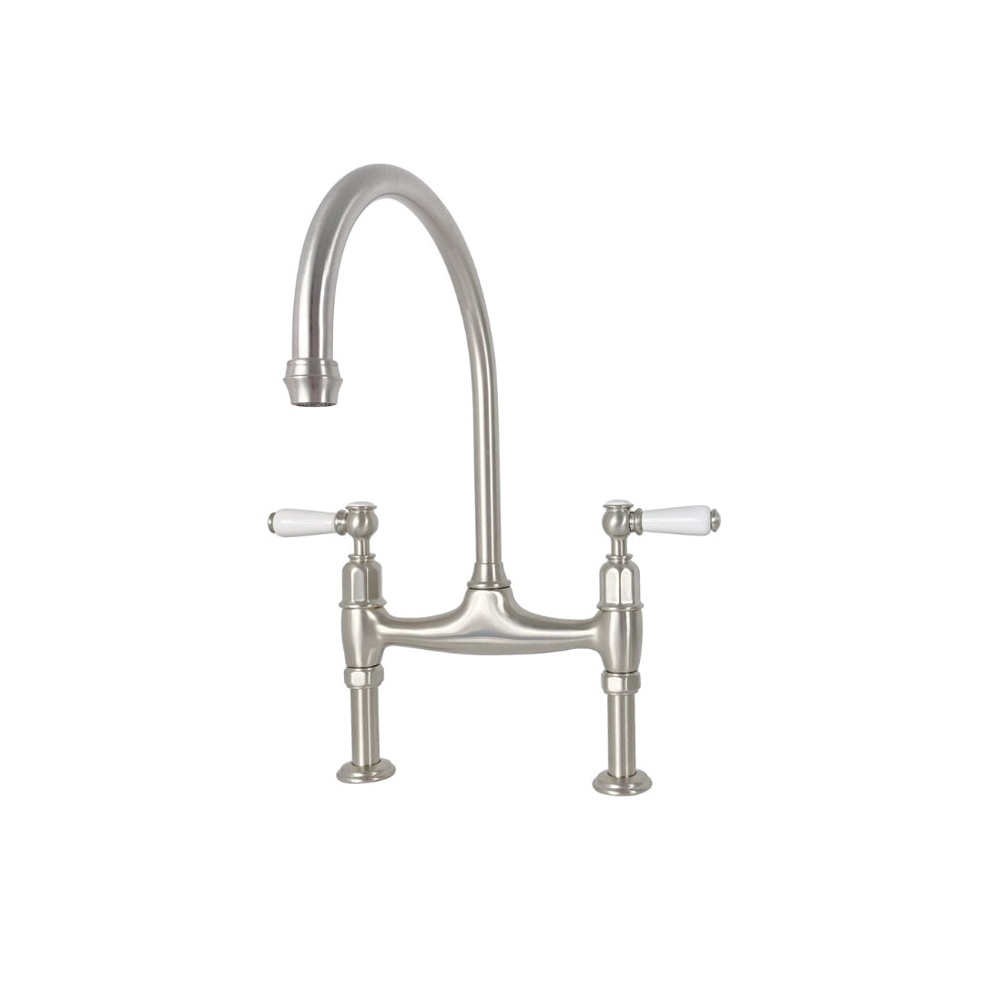 Shaws by Perrin & Rowe Pendleton Kitchen Tap - Pewter - AUSH.4193PFWPC/H1