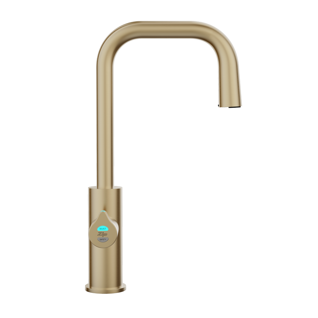 Zip HydroTap G5 Cube Plus Boiling, Chilled and Sparkling - Brushed Brass H5C783Z18AU